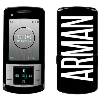   «Arman»   Samsung U900 Soul