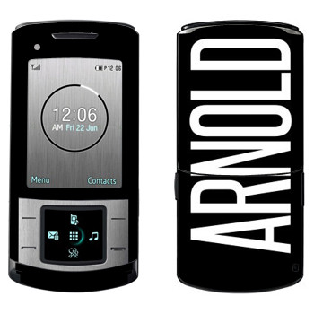   «Arnold»   Samsung U900 Soul