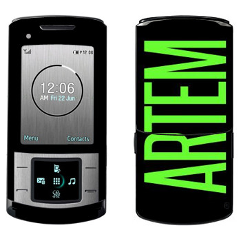   «Artem»   Samsung U900 Soul