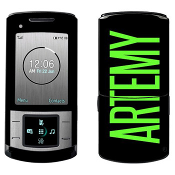   «Artemy»   Samsung U900 Soul