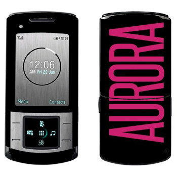   «Aurora»   Samsung U900 Soul