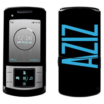   «Aziz»   Samsung U900 Soul