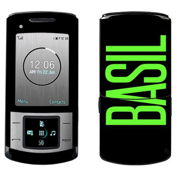   «Basil»   Samsung U900 Soul