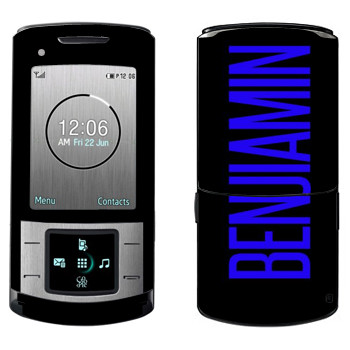   «Benjiamin»   Samsung U900 Soul