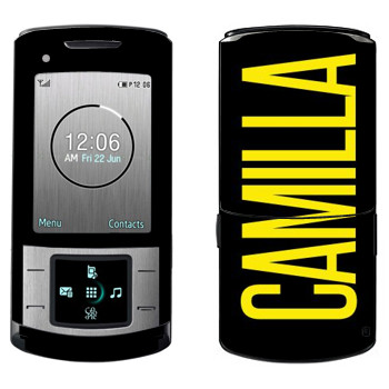   «Camilla»   Samsung U900 Soul