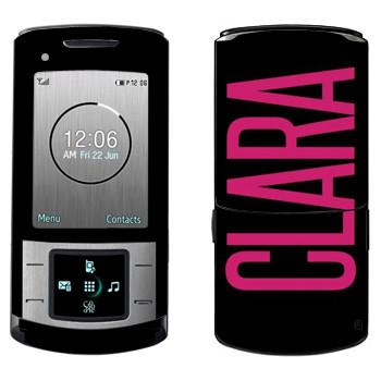   «Clara»   Samsung U900 Soul