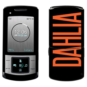   «Dahlia»   Samsung U900 Soul