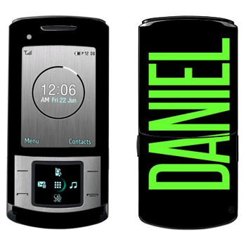   «Daniel»   Samsung U900 Soul