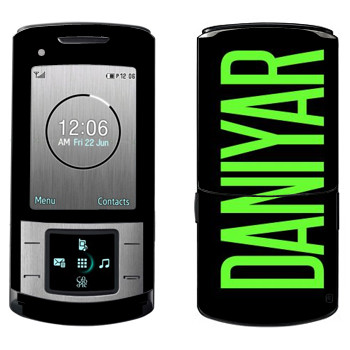   «Daniyar»   Samsung U900 Soul