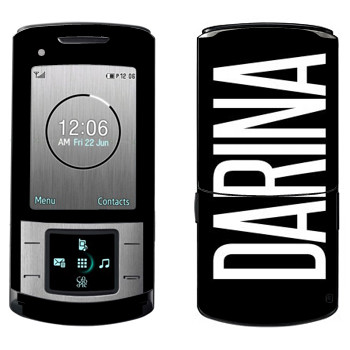   «Darina»   Samsung U900 Soul