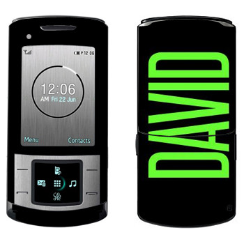   «David»   Samsung U900 Soul
