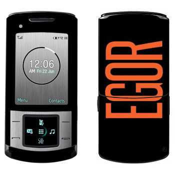   «Egor»   Samsung U900 Soul