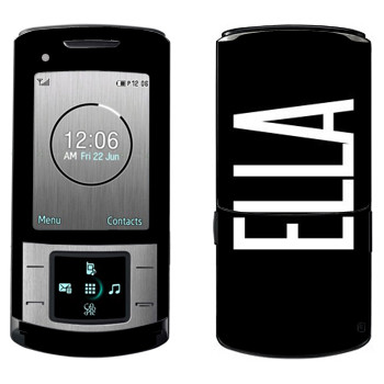   «Ella»   Samsung U900 Soul