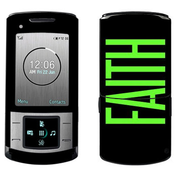   «Faith»   Samsung U900 Soul