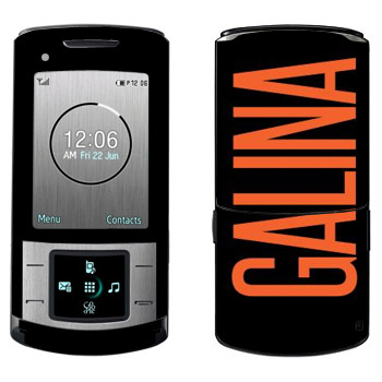   «Galina»   Samsung U900 Soul