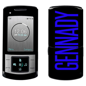   «Gennady»   Samsung U900 Soul