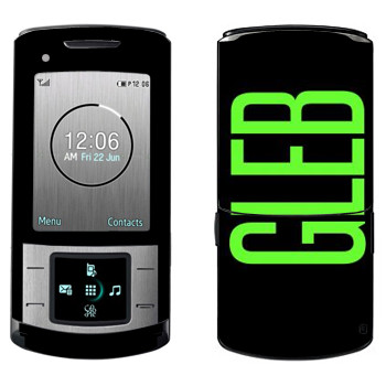   «Gleb»   Samsung U900 Soul