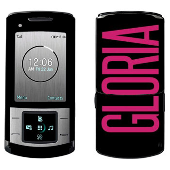   «Gloria»   Samsung U900 Soul