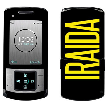   «Iraida»   Samsung U900 Soul