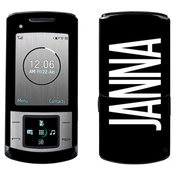   «Janna»   Samsung U900 Soul