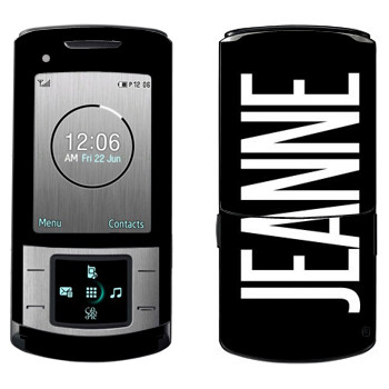   «Jeanne»   Samsung U900 Soul