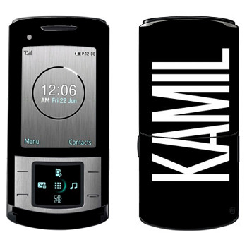   «Kamil»   Samsung U900 Soul