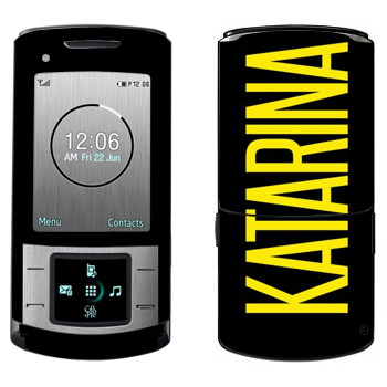   «Katarina»   Samsung U900 Soul