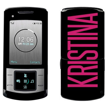  «Kristina»   Samsung U900 Soul