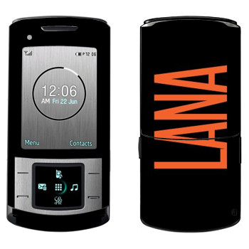   «Lana»   Samsung U900 Soul