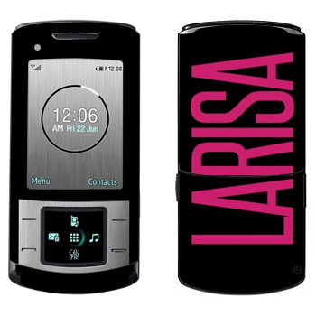   «Larisa»   Samsung U900 Soul
