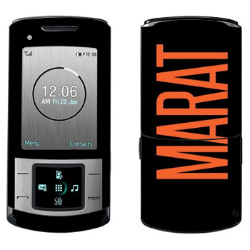   «Marat»   Samsung U900 Soul