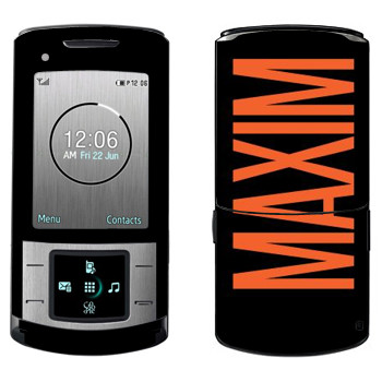   «Maxim»   Samsung U900 Soul