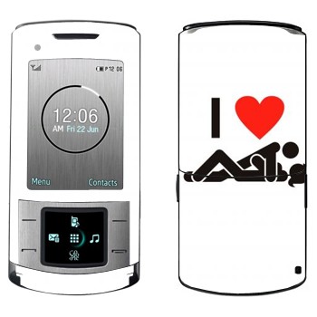   « I love sex»   Samsung U900 Soul