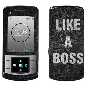   « Like A Boss»   Samsung U900 Soul