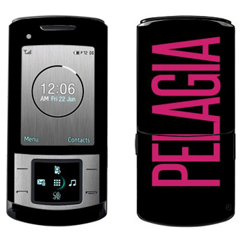   «Pelagia»   Samsung U900 Soul