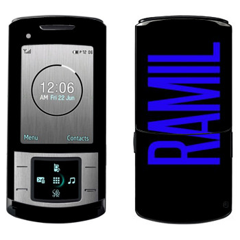   «Ramil»   Samsung U900 Soul