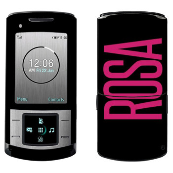   «Rosa»   Samsung U900 Soul