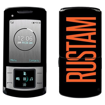   «Rustam»   Samsung U900 Soul