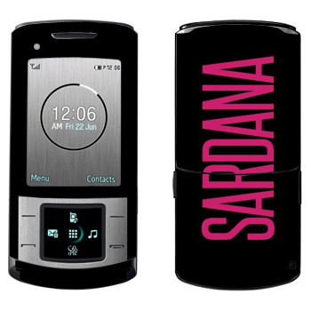   «Sardana»   Samsung U900 Soul