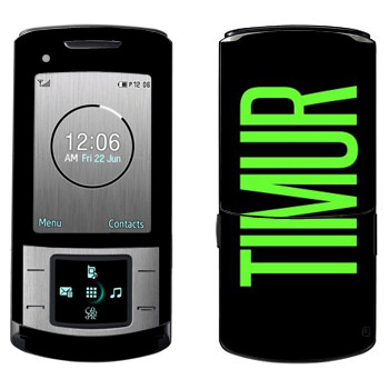   «Timur»   Samsung U900 Soul