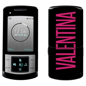   «Valentina»   Samsung U900 Soul
