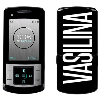   «Vasilina»   Samsung U900 Soul