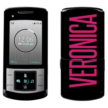   «Veronica»   Samsung U900 Soul