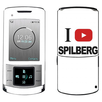   «I love Spilberg»   Samsung U900 Soul