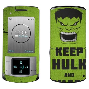   «Keep Hulk and»   Samsung U900 Soul