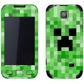   «Creeper face - Minecraft»   Samsung Wave 2 Pro (Wave 533)