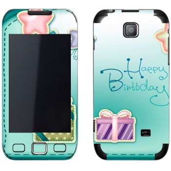   «Happy birthday»   Samsung Wave 2 Pro (Wave 533)