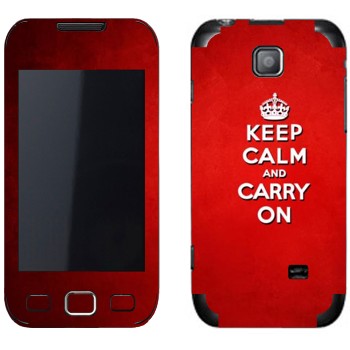   «Keep calm and carry on - »   Samsung Wave 2 Pro (Wave 533)