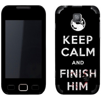   «Keep calm and Finish him Mortal Kombat»   Samsung Wave 2 Pro (Wave 533)
