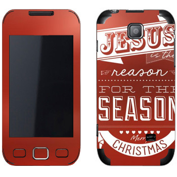   «Jesus is the reason for the season»   Samsung Wave 2 Pro (Wave 533)